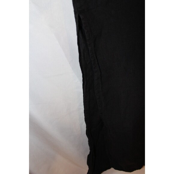 MATE THE LABEL BLACK WOMEN'S MAXI LINEN DRESS SZ M NWOT $148 - Picture 5 of 5
